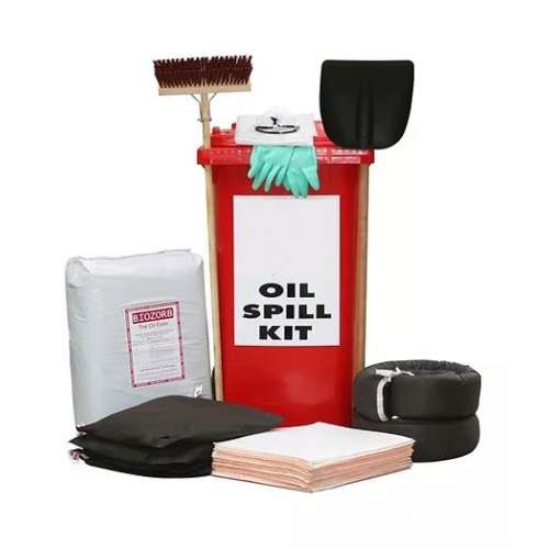Oil Spill Kit - 240L Wheelie Bin preview image 0