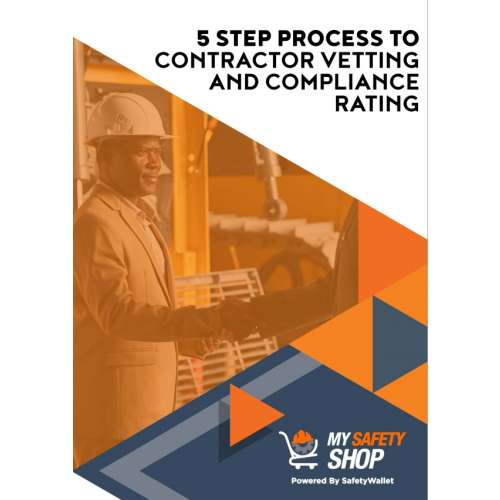 Free Download - 5 Steps to Contractor Vetting and compliance rating card preview image 1