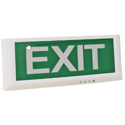 Exit light above door preview image 0