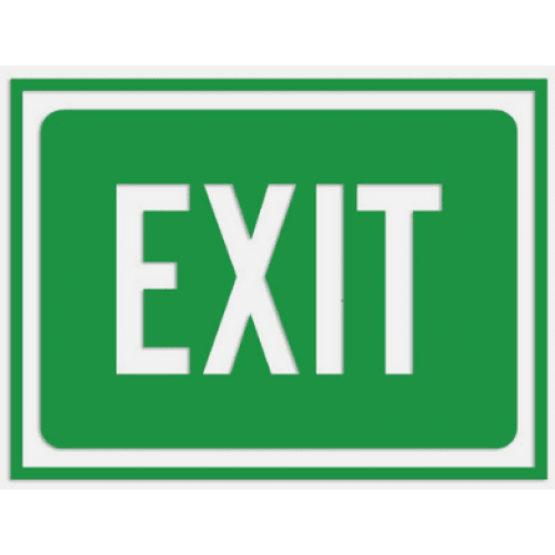 msExit Sign preview image 0