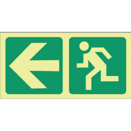 Running Man Left and Green Arrow Direction in Frame (combined) preview image 0