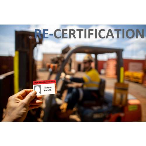 Forklift Re-Certification - Per Person preview image 0
