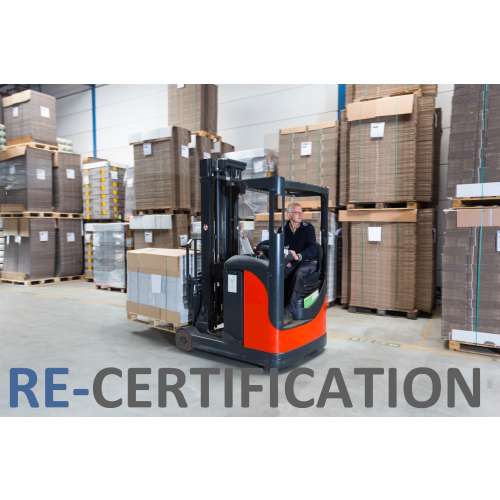 Reach Truck Re-Certification - Per Person preview image 0