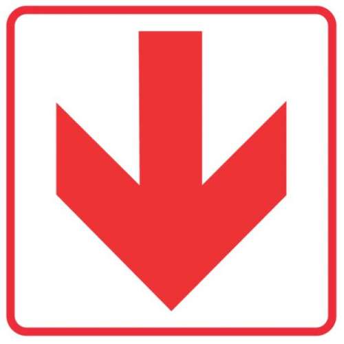 Red Arrow Direction - FB1 - ABS - 190 preview image 0