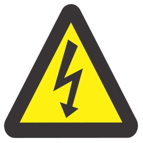 Electric Shock Warning - WW7 - ABS - 190 preview image 0